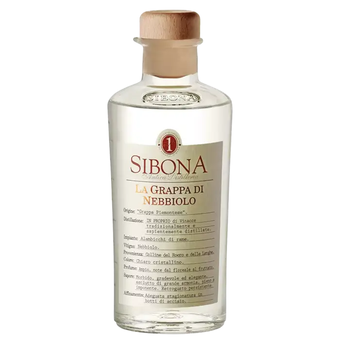 Sibona La Grappa di Nebbiolo