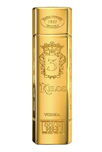 3 Kilos Gold Ultra Premium Vodka