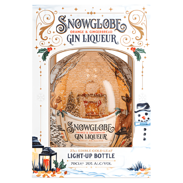 Snow Globe Orange & Gingerbread