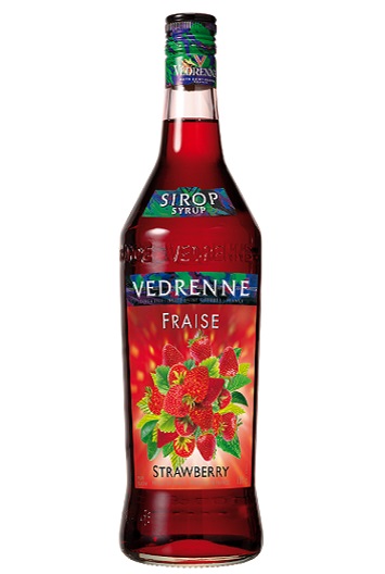 [40045] Vedrenne Syrup Strawberry 